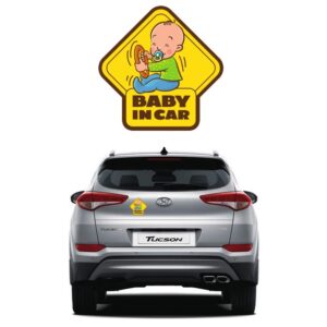 מדבקה צבעונית BABY IB CAR תינוק