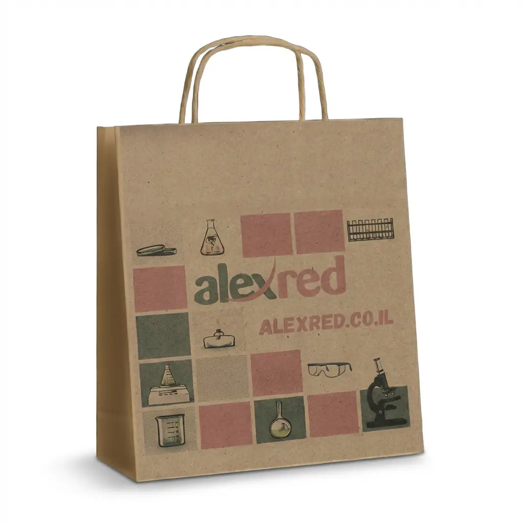 שקיות נייר חומות ממותגות
